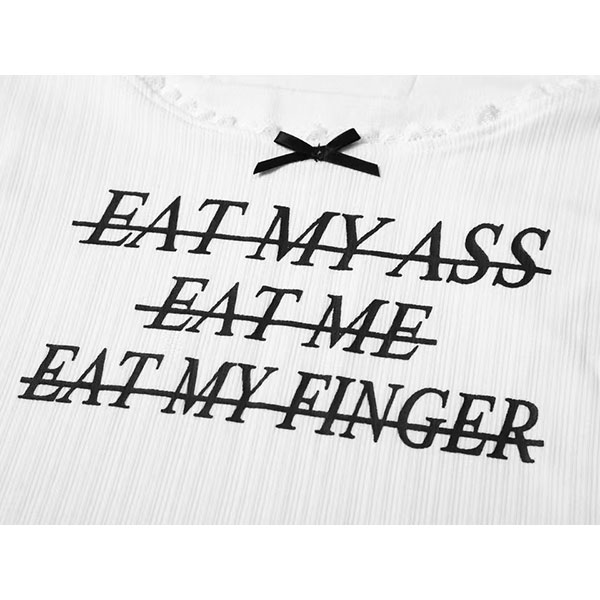 EAT LACE CUTSEW