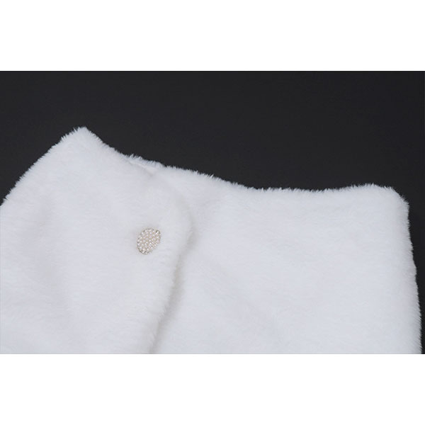 FUR WRAP SKORT