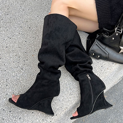 WEDGE SANDAL BOOTS