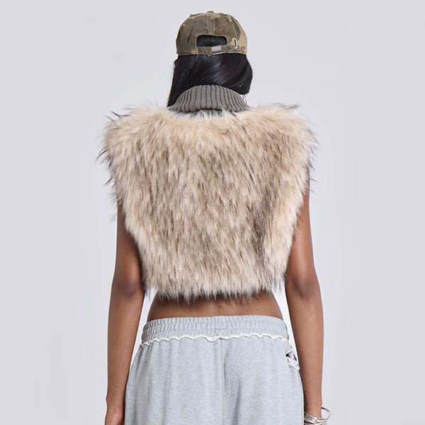 RIB FUR VEST