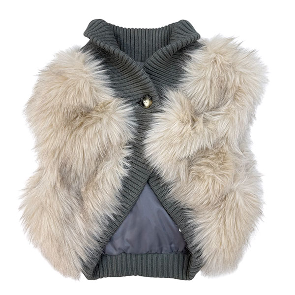 RIB FUR VEST