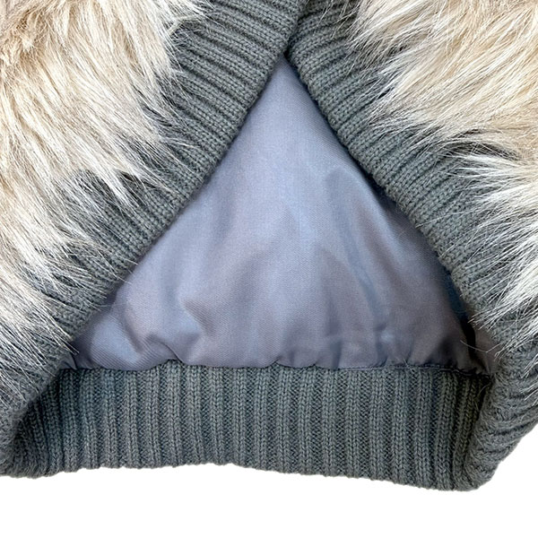 RIB FUR VEST