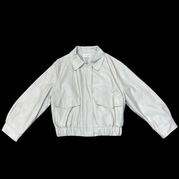 LEATHER LOOSE JACKET