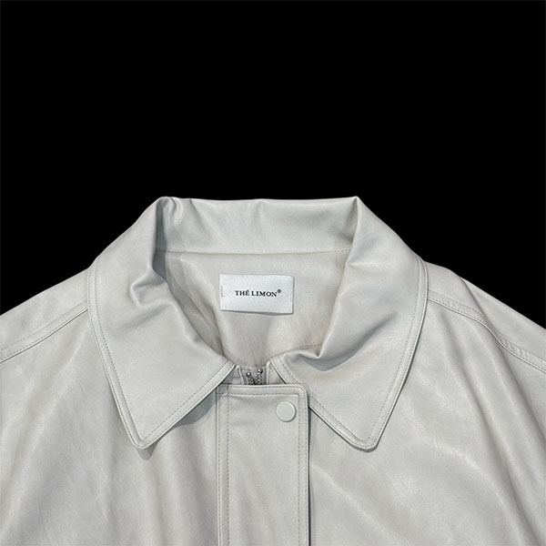 LEATHER LOOSE JACKET