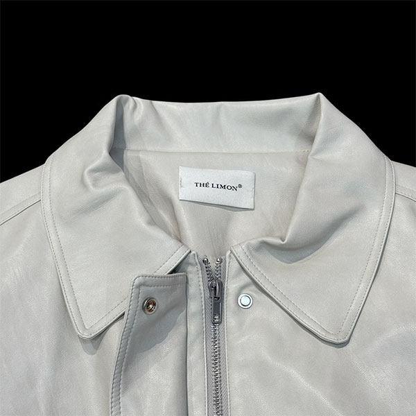 LEATHER LOOSE JACKET