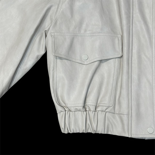 LEATHER LOOSE JACKET