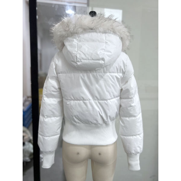 TRIM FUR PUFF JACKET