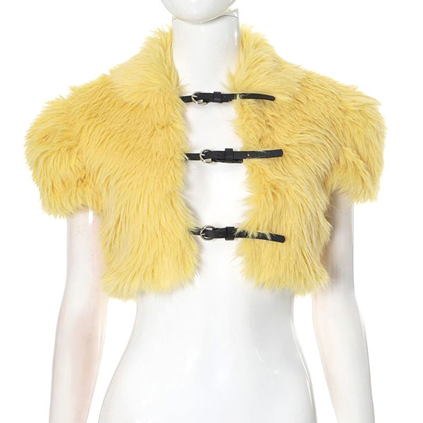 CROPPED FUR JACKET