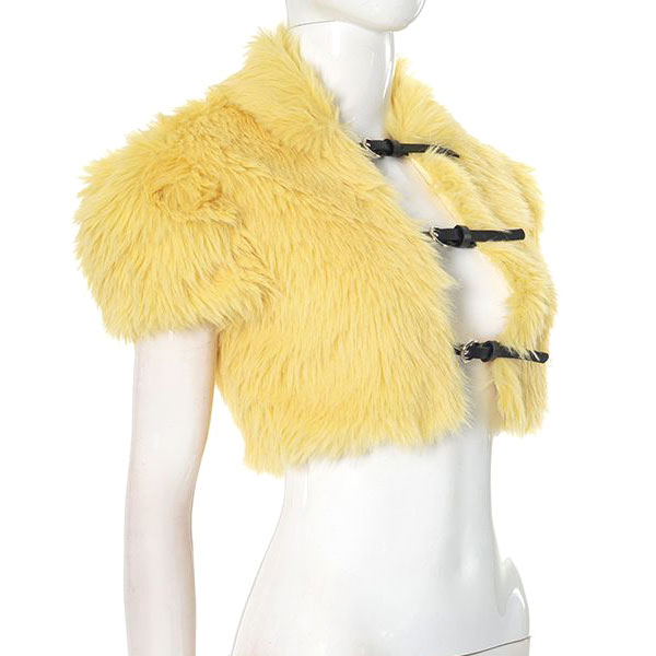 CROPPED FUR JACKET