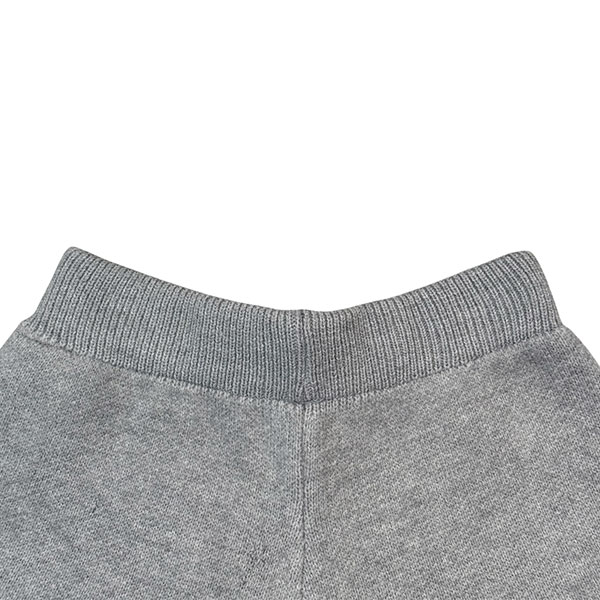 STAND NECK KNIT ZIP SET UP