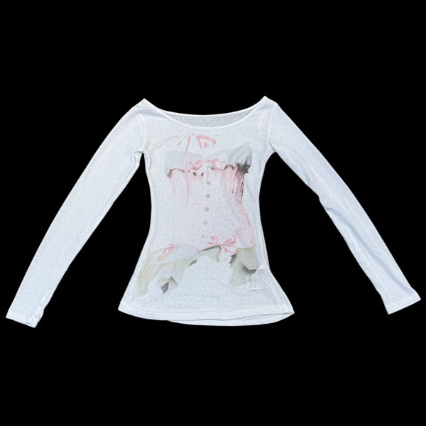 ONE SHOULDER PRINT CUTSEW