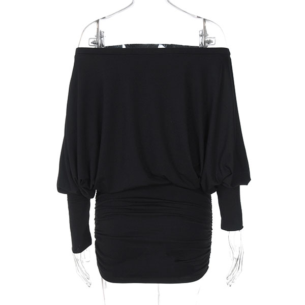 OFF SHOULDER GATHER ONEPIECE