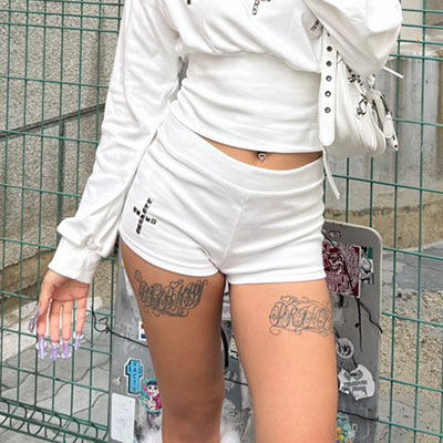 CROSS STUDS SHORTS