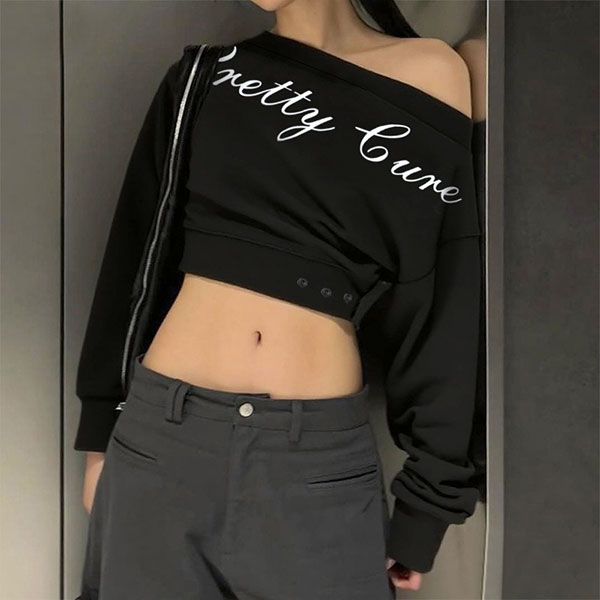 PRETTY PURE ONE SHOULDER