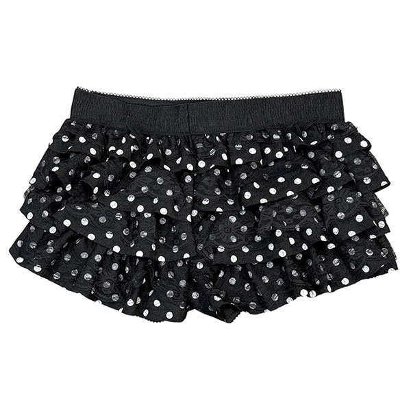 DOT FRILL SHORTS