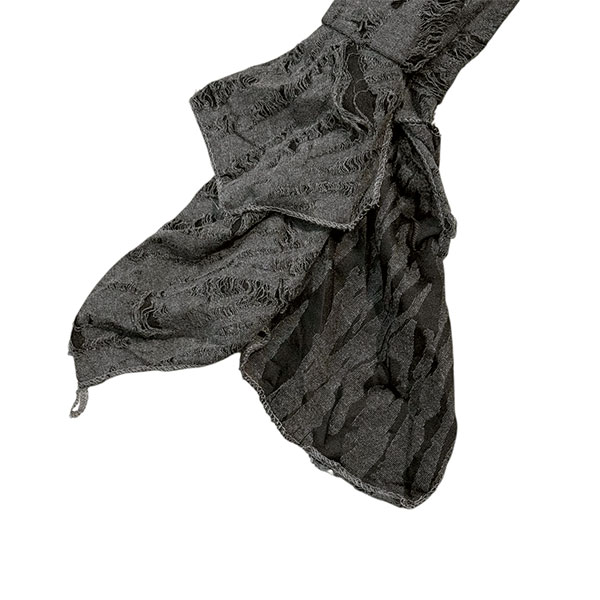 DAMAGE FRILL CARDIGAN