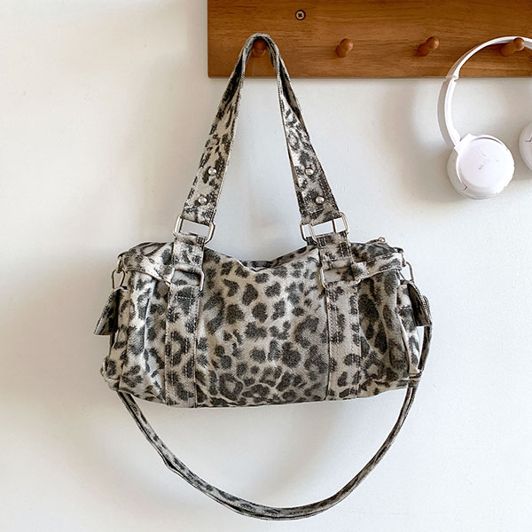 LEOPARD 2WAY BAG