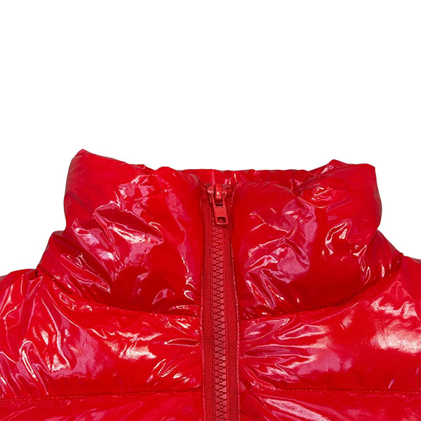 SHINNY CROPPED PUFF JACKET
