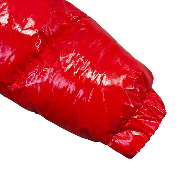 SHINNY CROPPED PUFF JACKET