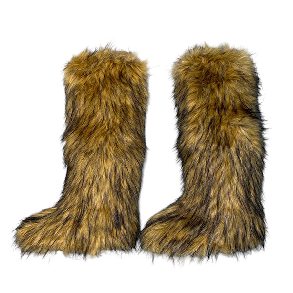 FUR LONG BOOTS