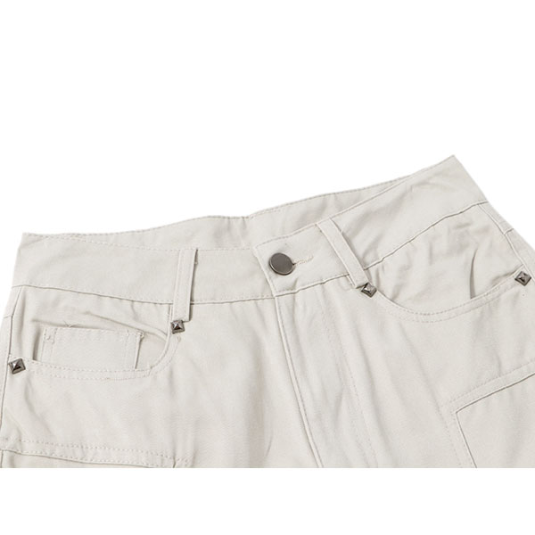 STRAP ARMY FLARE PANTS