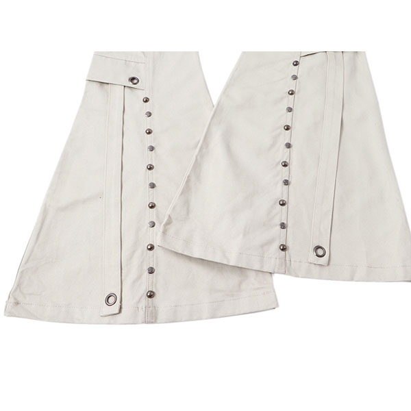 STRAP ARMY FLARE PANTS