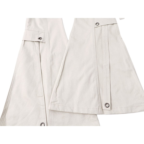 STRAP ARMY FLARE PANTS