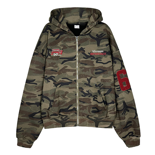 69 CAMO ZIP HOODIE