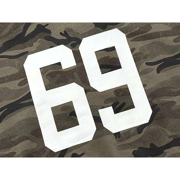 69 CAMO ZIP HOODIE