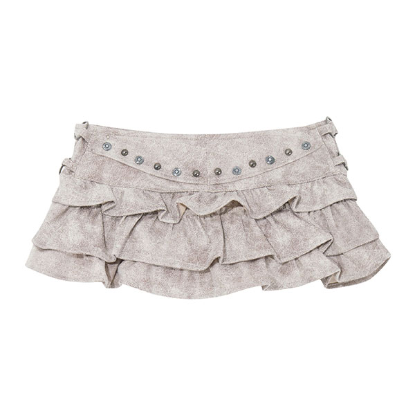 STUDS FRILL SKORT