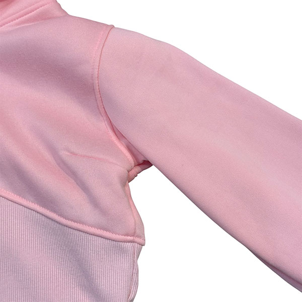 STUDS CORSET ZIP HOODIE