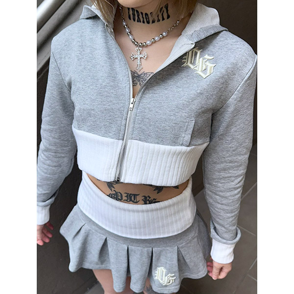 3D OG SWITCHING RIB ZIP CARDIGAN