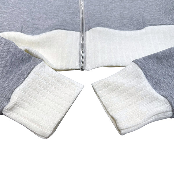 3D OG SWITCHING RIB ZIP CARDIGAN