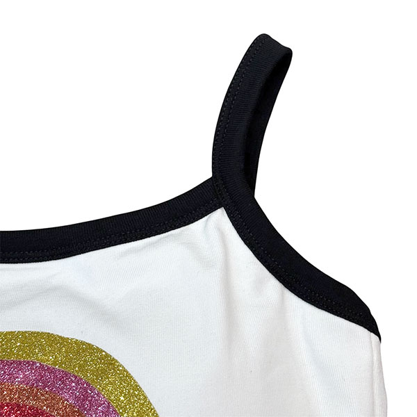 RAINBOW GLITTER CAMISOLE