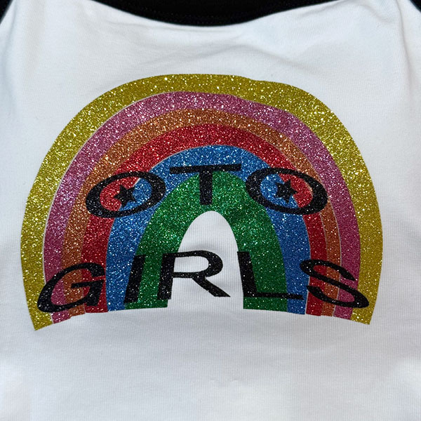 RAINBOW GLITTER CAMISOLE