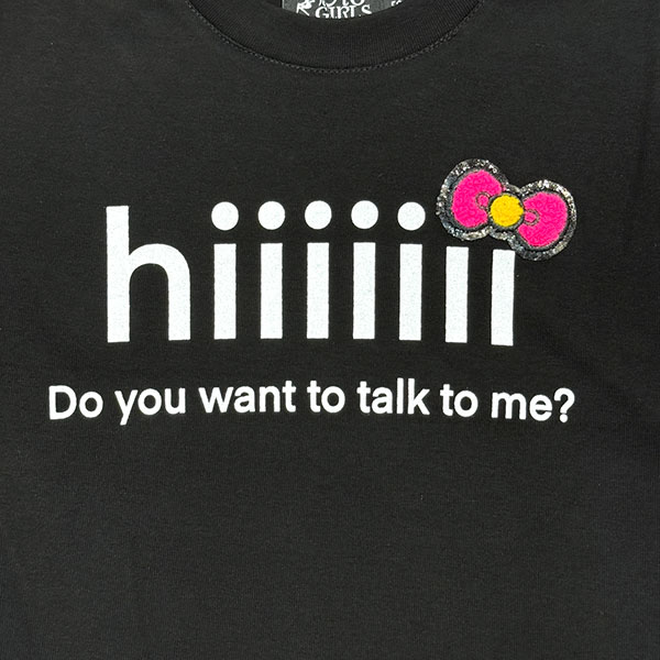 hiiiiiii RIBBON T-SHIRT