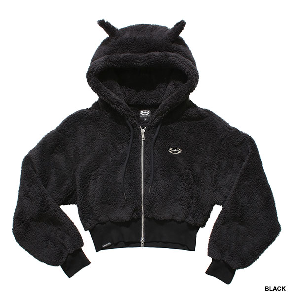 DEVIL FUR ZIP HOODIE