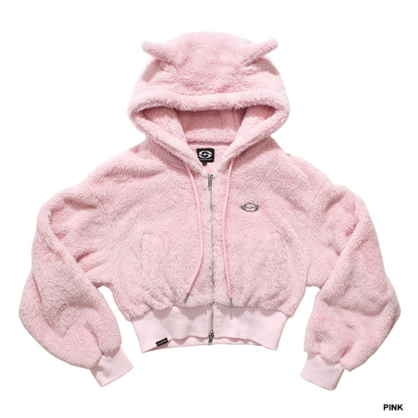 DEVIL FUR ZIP HOODIE