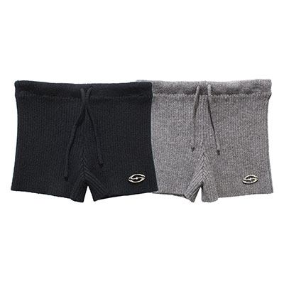 PLATE KNIT SHORTS