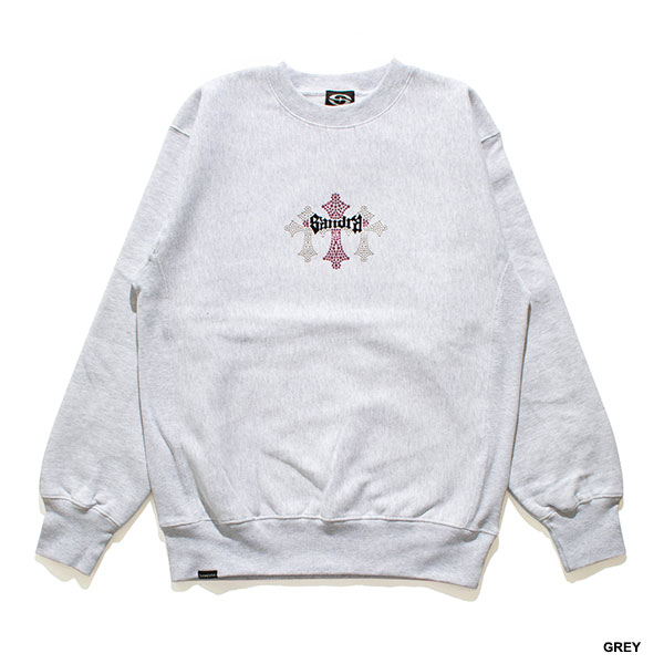 TRIPLE CROSS CREW SWEAT