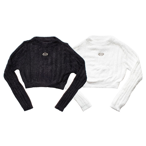 PLATE CROPPED KNIT