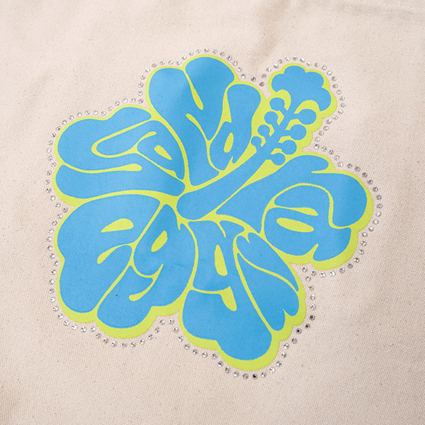 HIBISCUS STONE TOTE BAG