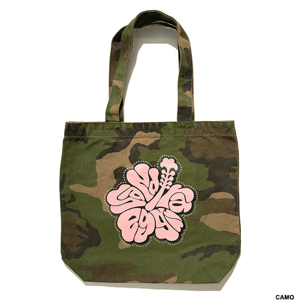 HIBISCUS STONE TOTE BAG