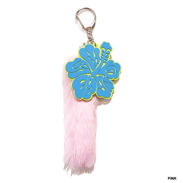 HIBISCUS FUR KEYHOLDER