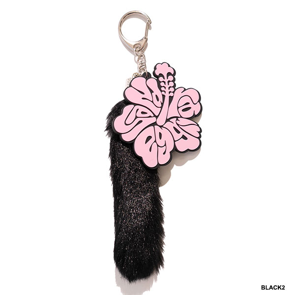 HIBISCUS FUR KEYHOLDER