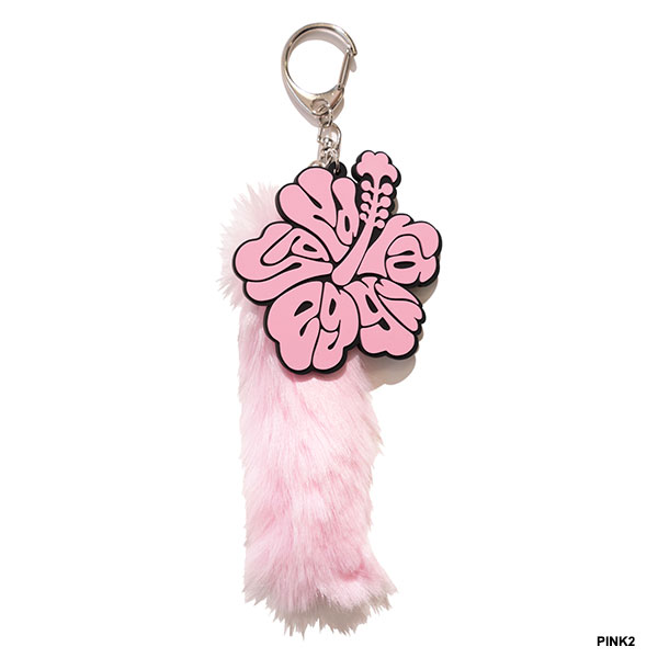 HIBISCUS FUR KEYHOLDER