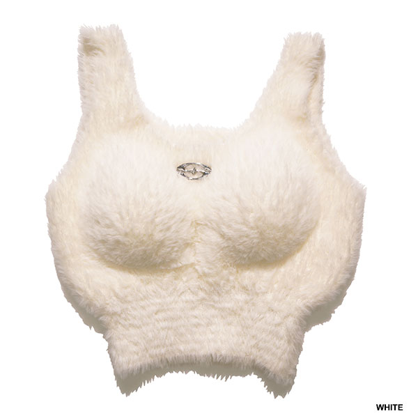 PLATE MOHAIR TANKTOP