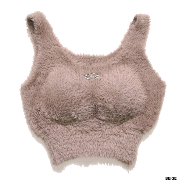 PLATE MOHAIR TANKTOP