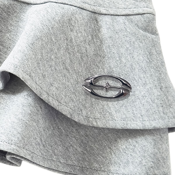 PLATE JERSEY FRILL SKORTS