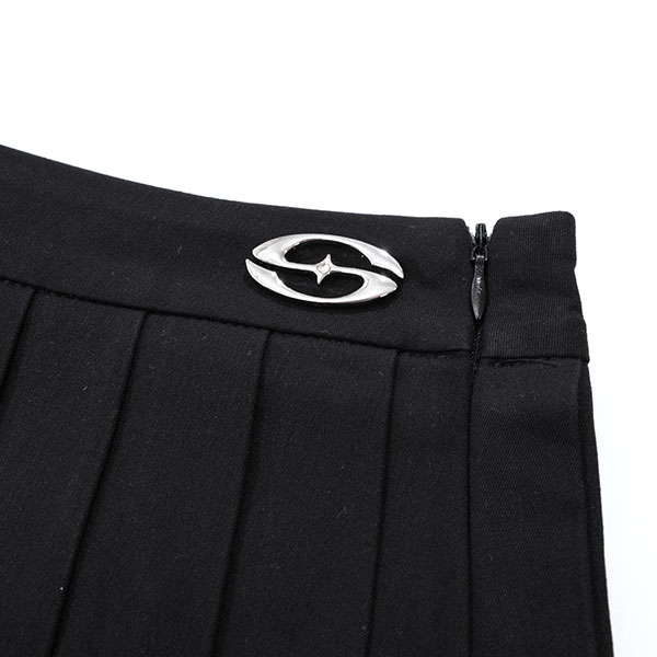 PLATE PLEATS SKORTS